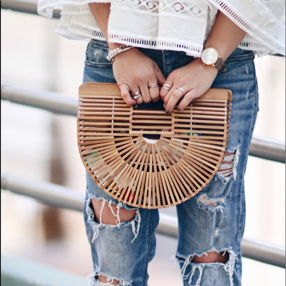 BEST OFFER WINS- INEW CULT BAMBOO BAGS!!! (SMALL) - Picture 2 of 8